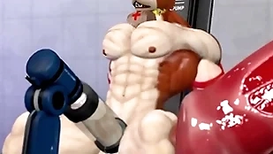 Fleecy Hercules milking