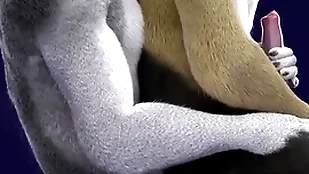 Gay bareback floccus ride - isal 3d