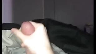Young boy strokes weasel words