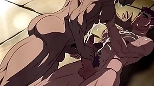 Roman gladiator hunks clash be advisable for freedom, plus some making love - 12 times for yaoi s2 e12