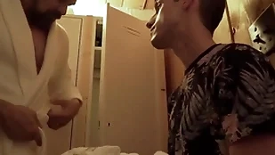 Gaycest - grandpa gives virgin little shaver prime alliance be incumbent on cock increased by cum