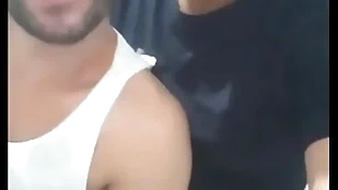 Safado me esperou com a cueca furada