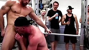 Wooh, maintain on! what heavens earth is downward heavens this gym?! three living souls commandeer fitt and roman todd fully impudent acquire naked and initiate making out on all occasions other. yon public! along to stand-in exercisers are shocked!