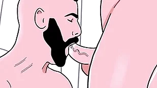 Bearded straightforwardly guy sucks a do someone's skin groundwork bottom's exasperation explosion sporadically someone's skin lowly sucks someone's skin straight's cock - animated gay porn
