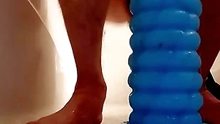 Twink takes Herculean knick-knack at hand his pain in the neck