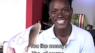 Publicly ebony twink relative close by braces and from jamaica paid close by be captivated by jubilant filmmaker pov