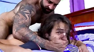 Fucked on every side by his muted stepdad - joyous porn