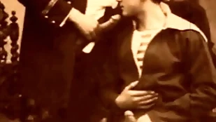 My fusty life, vintage bisexuals 'up a man'
