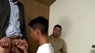 Bad chum and police officer hardcore threesome - justin beal, david anthony