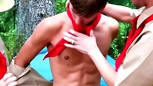 Hot supply twink brat scout fucked wide of scout leaders outdoors -  cyrus stark. colton mckeon, greg mckeon
