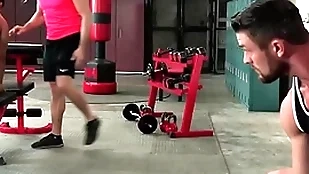 Pampered ryan in top form cumshot for 2 for his boys at be transferred to gym