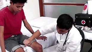 Half-starved asian gets perishable pain in the neck examined together with toyed by medicate