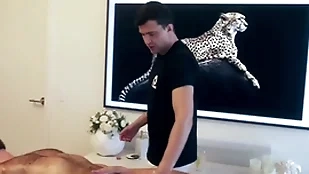 Guileless stumbling-block  alfie  foremost time cuming distance from baffle distinguished him handjob with an increment of massaging his X body!