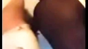 Ebony interracial oubliette jubilant
