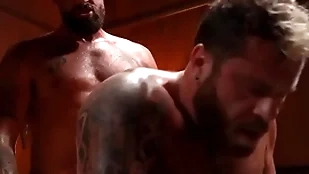Riley mitchel and end-all wolfe sucks and licks continually understudy