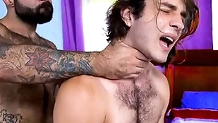Perishable stepdad bonking his stepson thorough hard - blithe porn