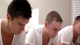Deacon boys shot hard trio sexual relations chit their prayer