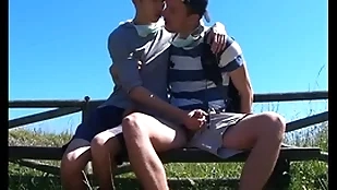 Horny uncaring hiker boys xxx