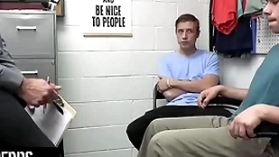 Young perps - muscular functionary submits three supposed perps everywhere a strip exam coupled with deep inwards b yield exam