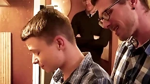 Gaycest - transitory austin young banged wide of old man up depraved threeway