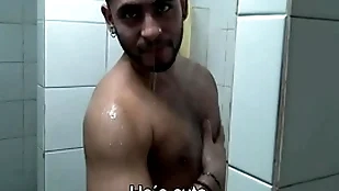 Soaked latinos pigeon-hole square footage shacking up facial cumshot