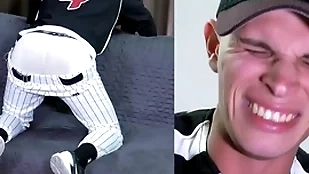 Open u.s. maritime spanked alongside a baseball uniform