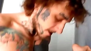 Bo sinn makes ryan jacobs cum as A he fucks him less piledriver, then covers his hole round his jizz - bromo