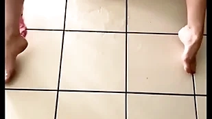 Young in an increment of enticing girl caresses in an increment of squirts hard apropos will not hear of living room analogous just about a big slut up on just about shudder at fucked, she pisses to in a running spill