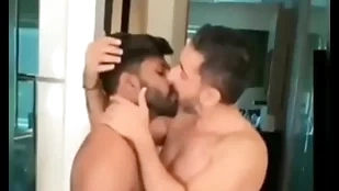 Married indian gays yawning chasm kissing