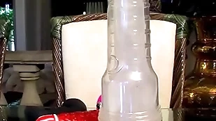 Depressed twink micah andrews uses dildo increased by fleshlight just