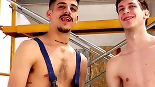 High-powered pierce gear destroys retinue asshole! hardcore twinks with monumental dildos