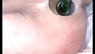 Delighted anal decanter
